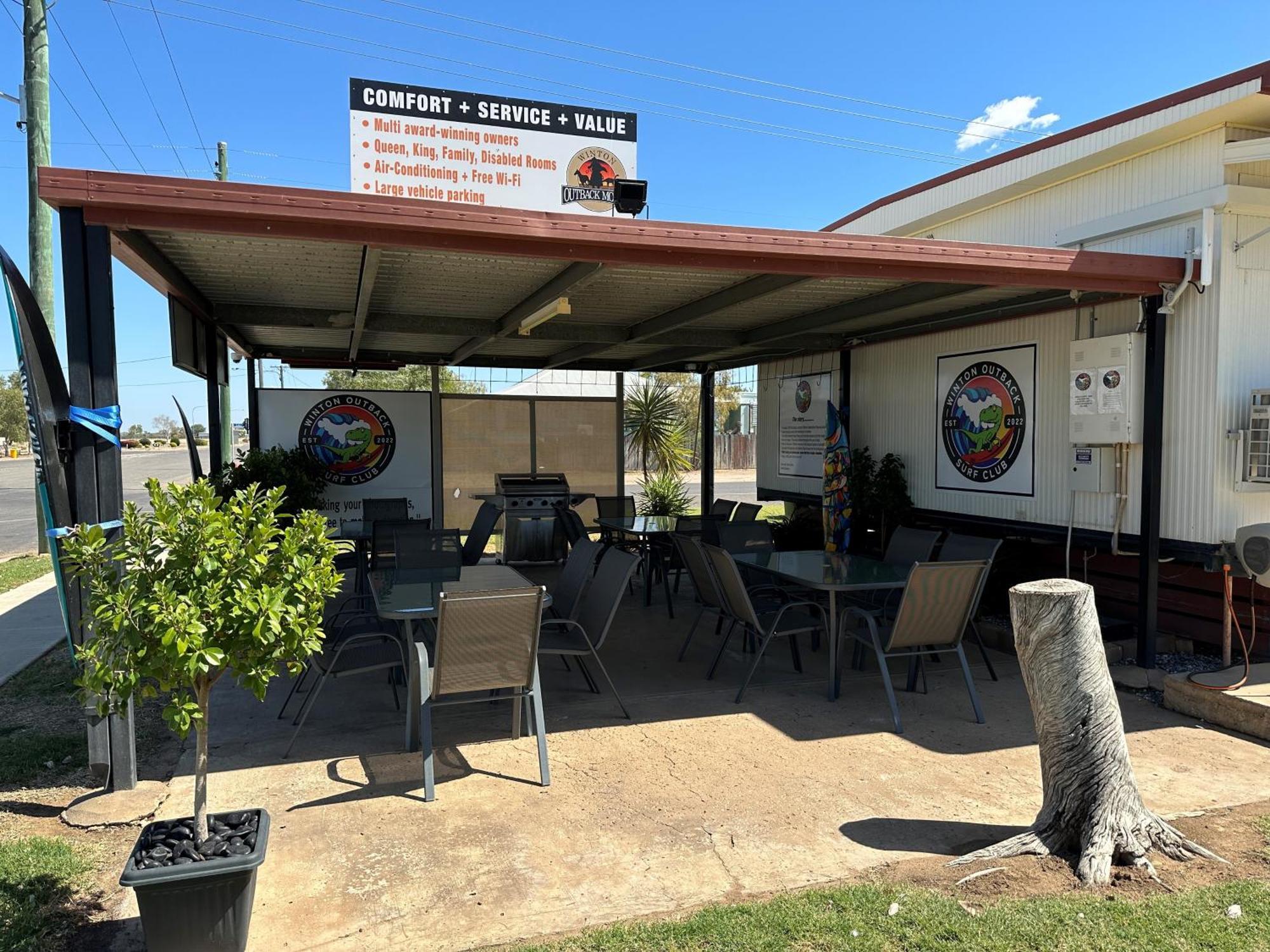 Winton Outback Motel Luaran gambar